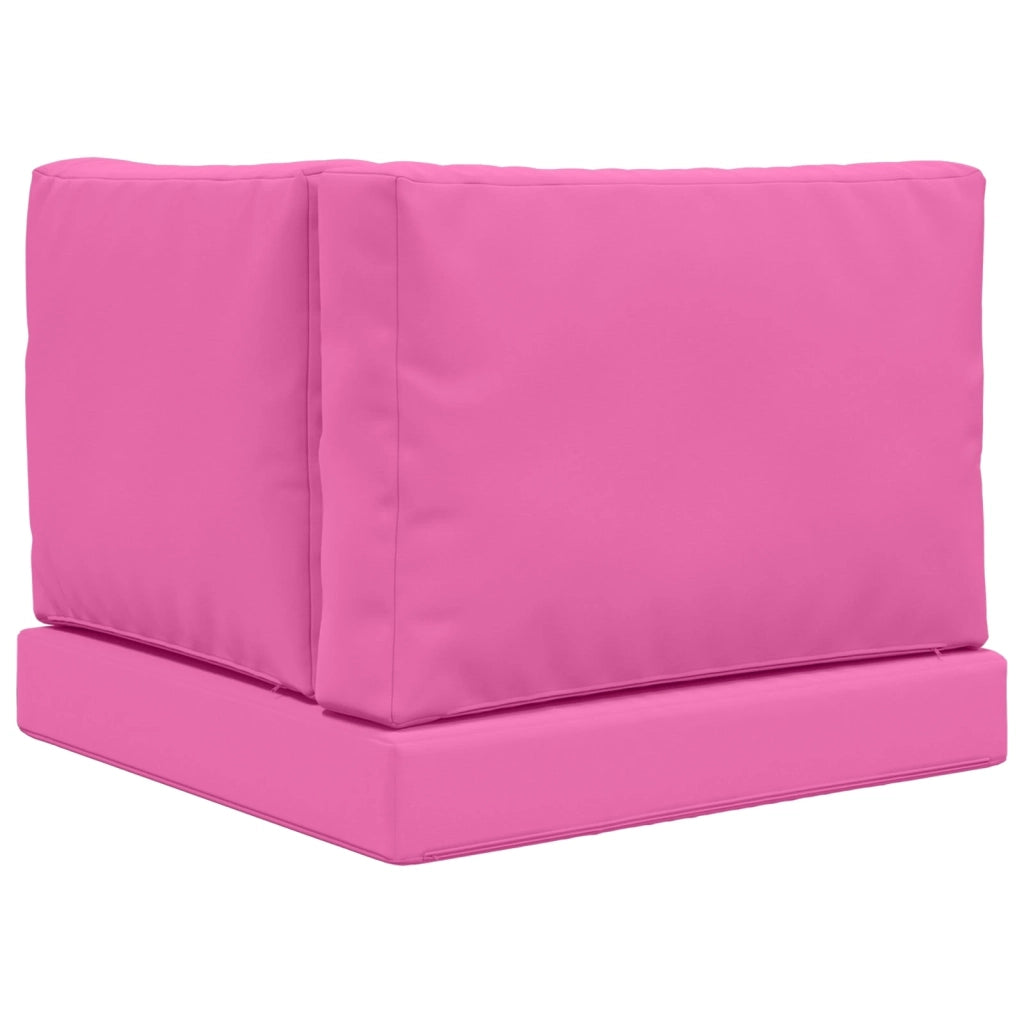 Cuscino per divano da esterno 3 pcs Rosa Poliestere 900759