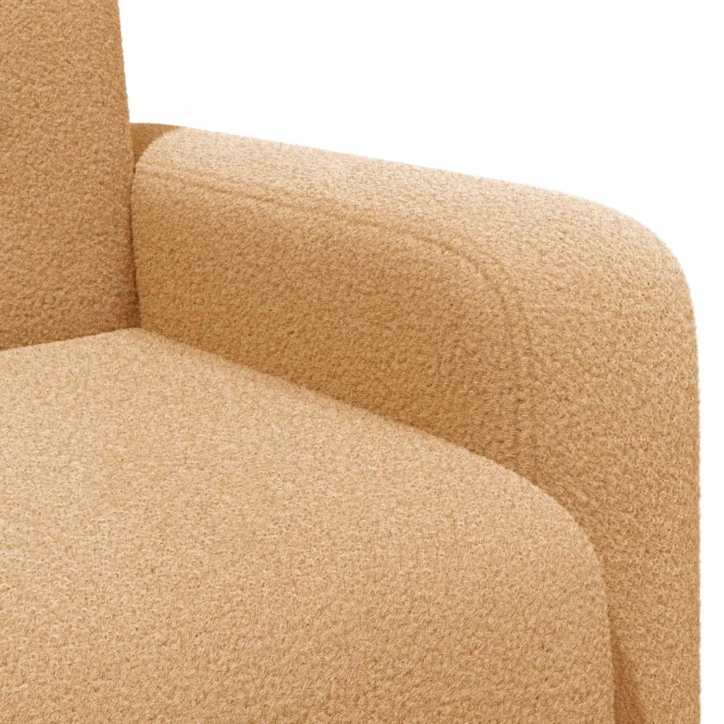 Poltroncina-Poltrona Beige Boucl¨¦ 567753