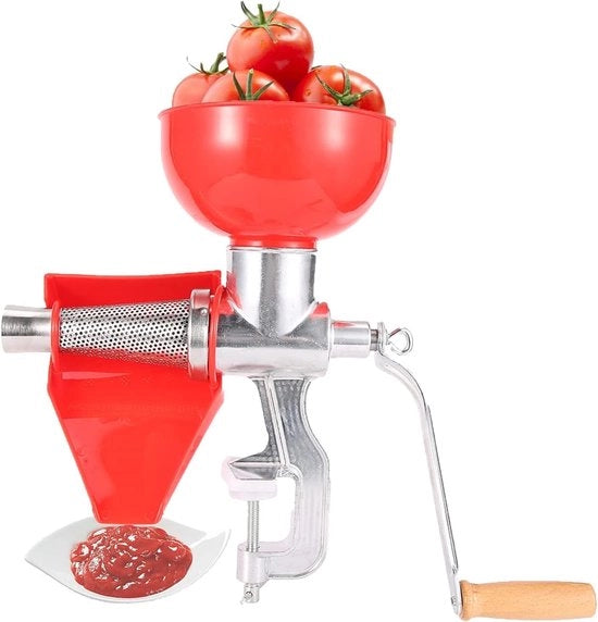 Estrattore di Succo di Frutta e Verdura Manuale per Spremi Aperti di Agrumi - Alluminio - 27x34x22cm