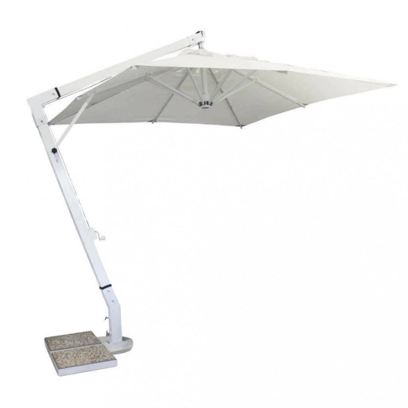 OMBRELLONE VENERE BIANCO DE LUXE P/ L 3 X 4