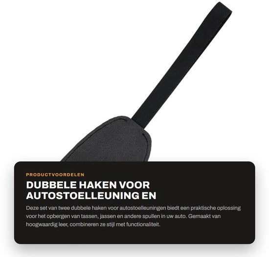 Haken per Autostoel e Supporto Cervicale Doppio