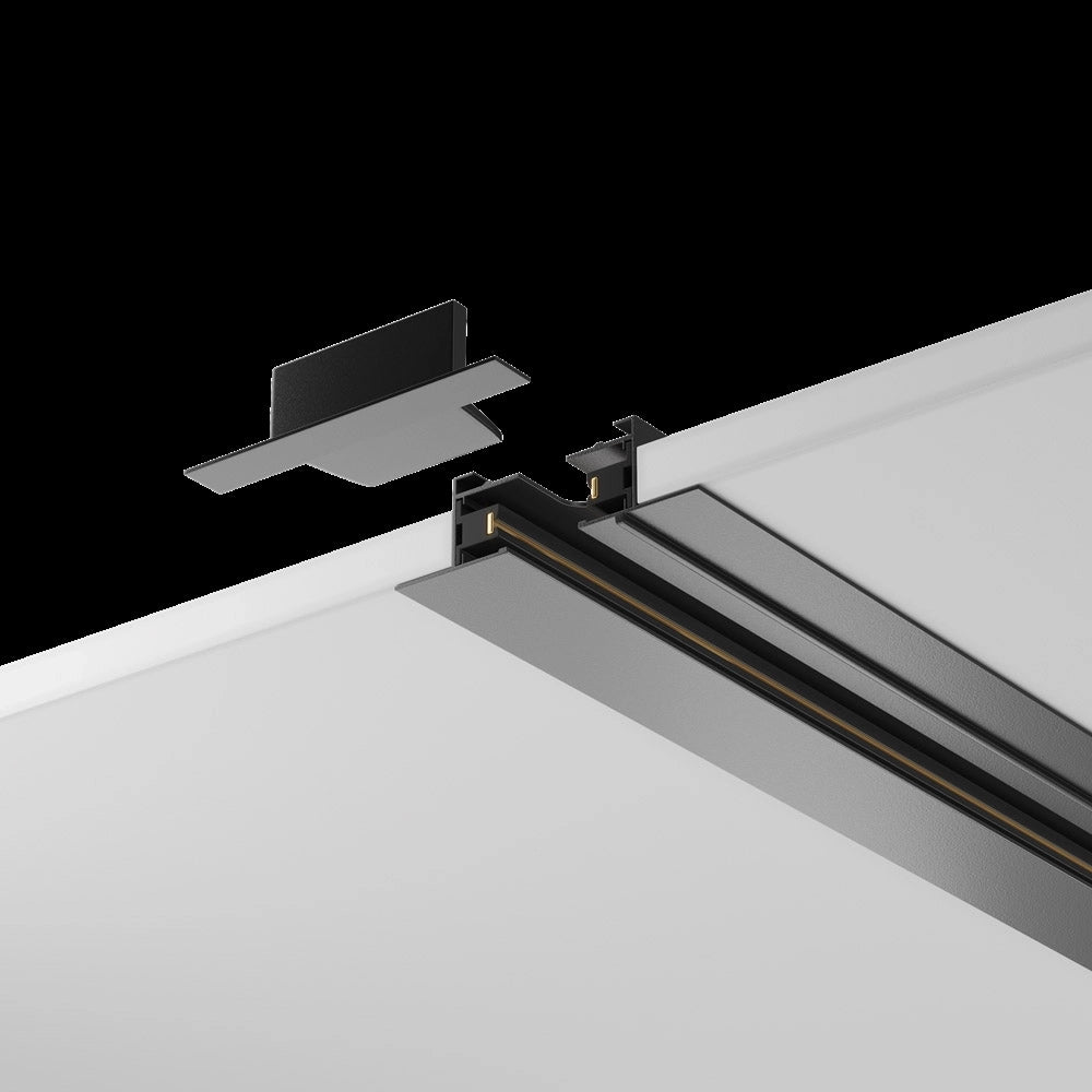Binario In Alluminio Nero 2 Metro