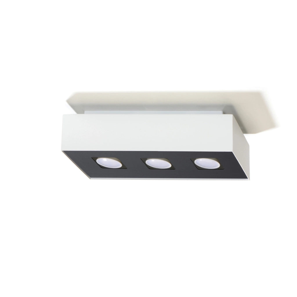 Lampada da soffitto MONO 3 bianco