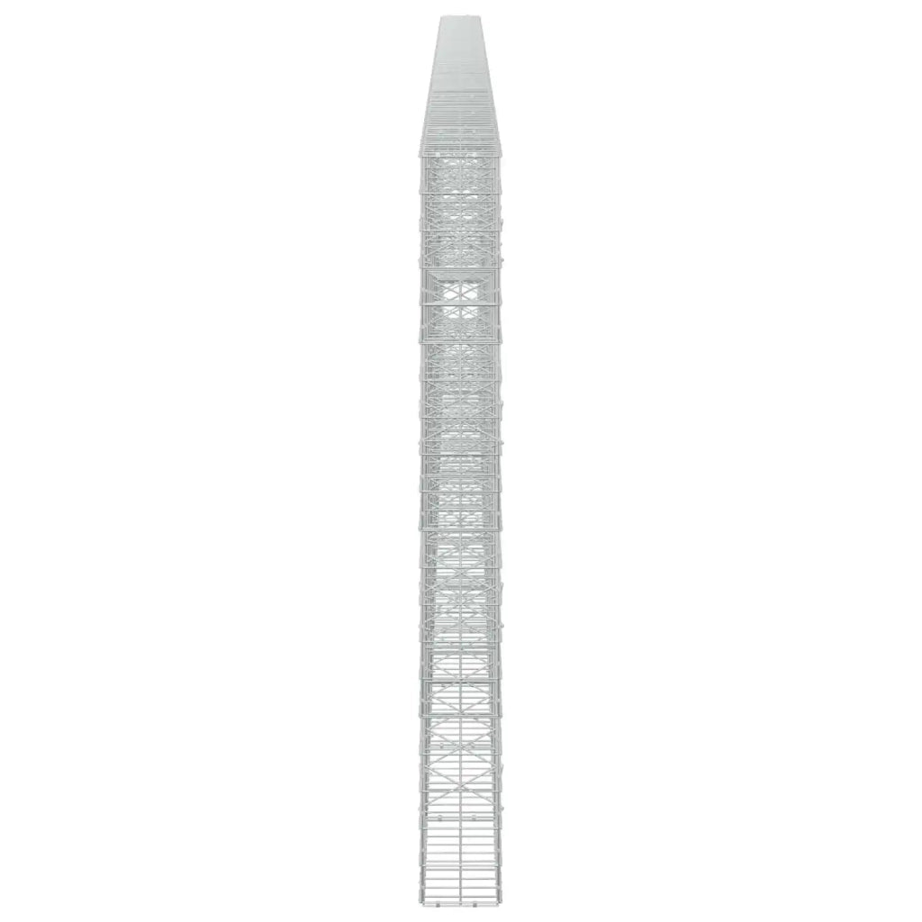Gabione con Filo da 3,5 mm e Rete da 10x10 cm 1200x20x200 cm 3463170
