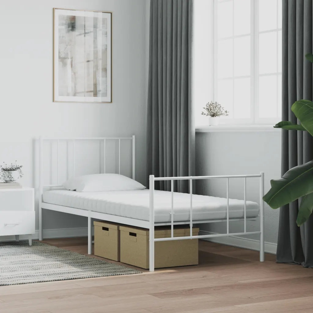 Materassi in Schiuma 2 pz Bianchi 90x200cm 7 Zone Durezza 20 ILD
