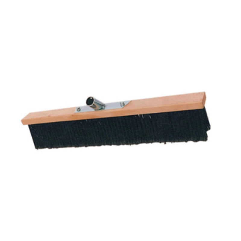 SPAZZOLONE INDUSTRIALE LEGNO FIBRE PVC DA 80 CM  6 PZ