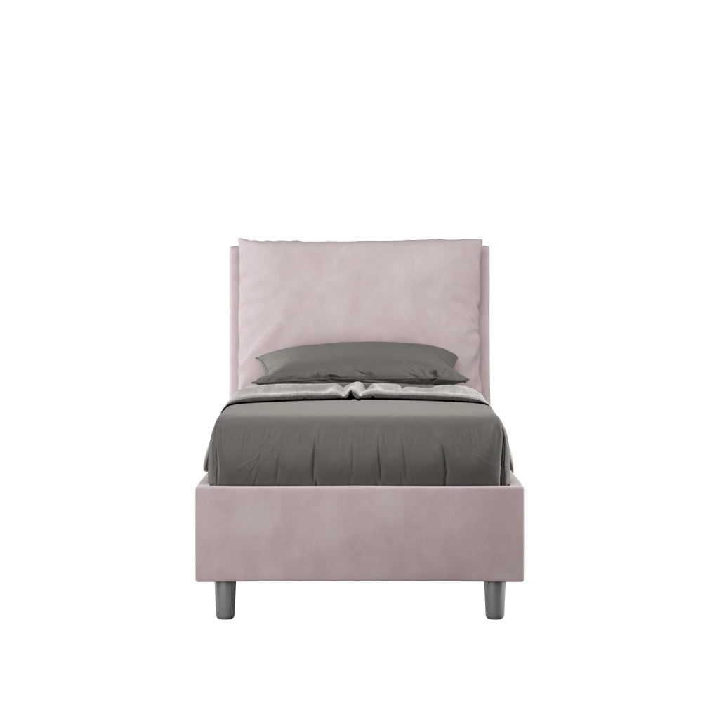 Letto Singolo 80x190 cm con Rete Antea Glicine