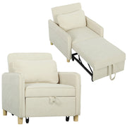 Sedia letto imbottita ¨C Minimal ¨C beige