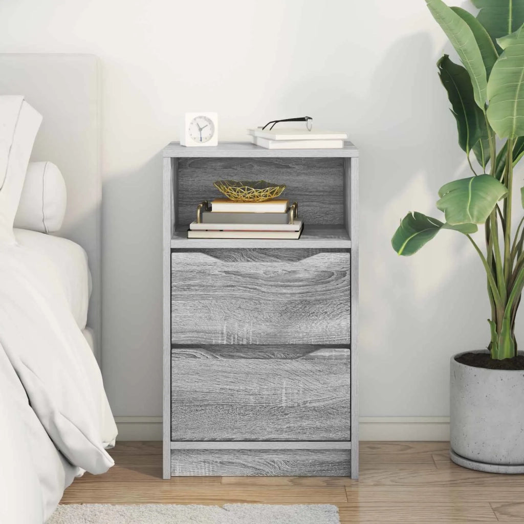 Comodino Grigio Sonoma 40 x 30 x 467 cm Legno multistrato 888919