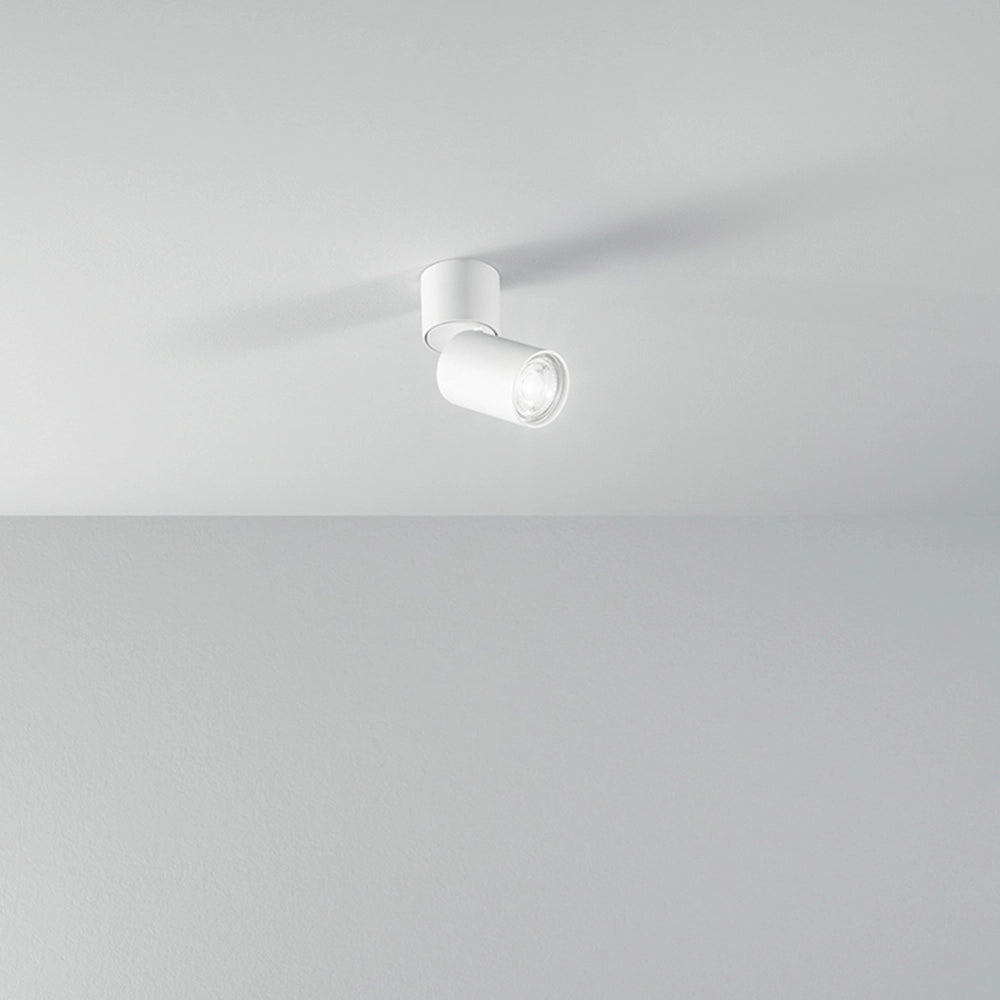 Faretto Moderno Connect Alluminio Bianco 1 Luce Gu10