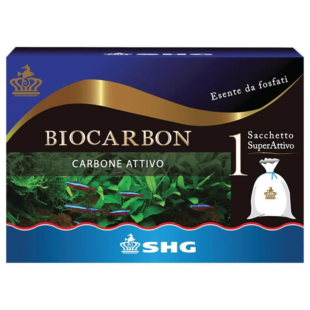 SHG Biocarbon - carbone extra attivo Formato: 50 gr