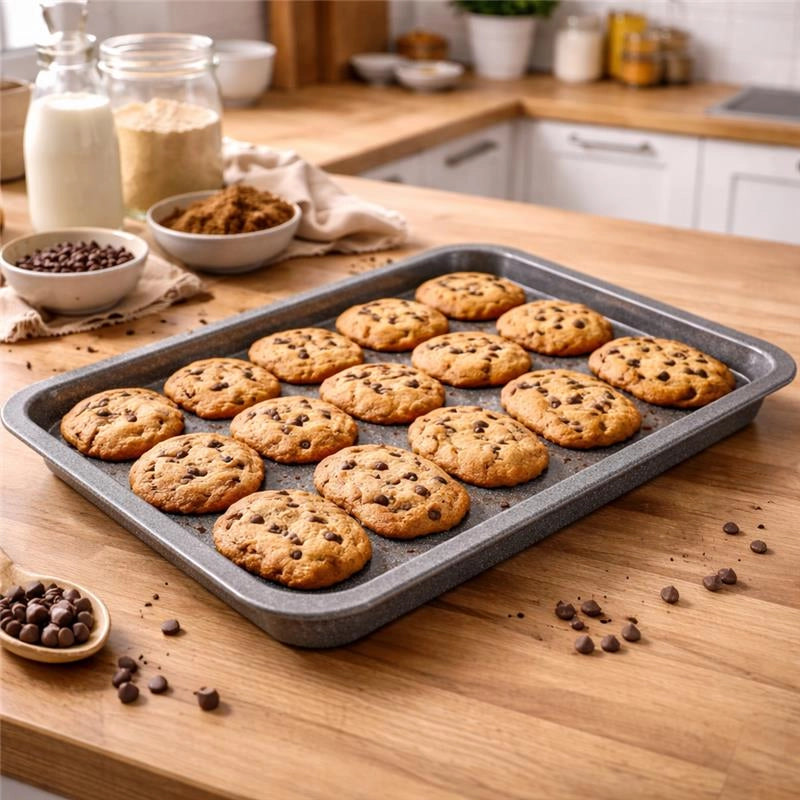 MA MAISON SET 2 TEGLIE RETTANGOLARE BASSA PER PIZZA 40 X 33 X H4 CM