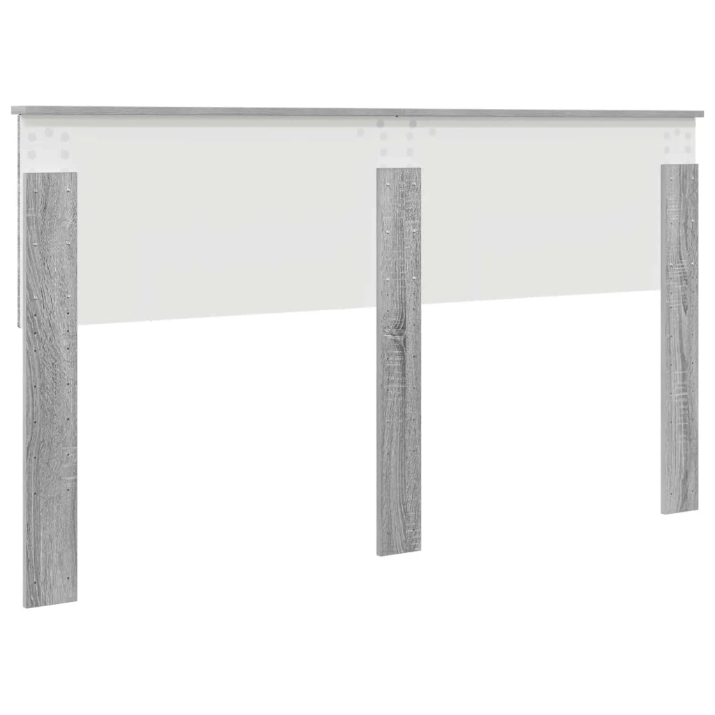 Testiera | Testata Grigio Sonoma Legno multistrato