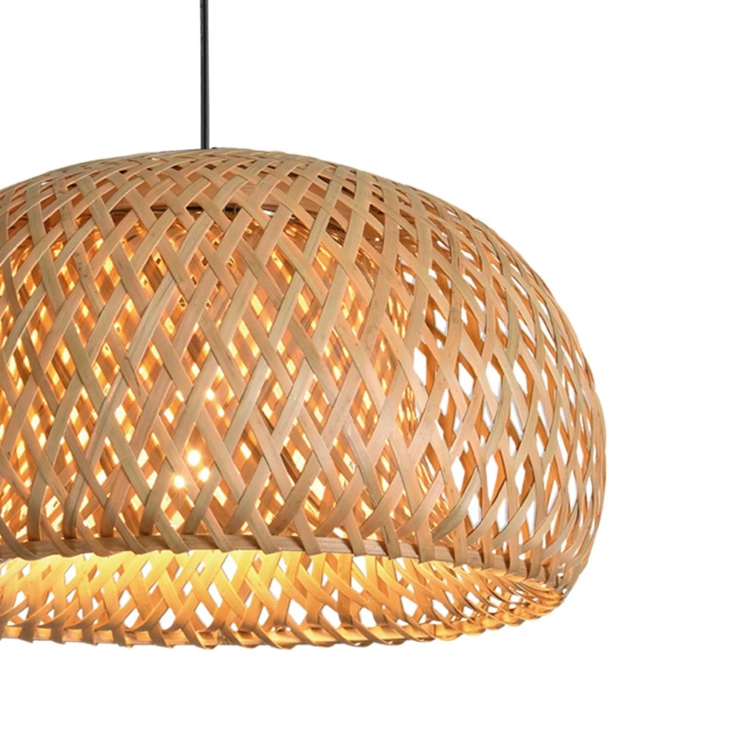 LÚZETE - LAMPADA DA SOFFITTO DI BAMBÙ PICCOLA E27 KAWENA