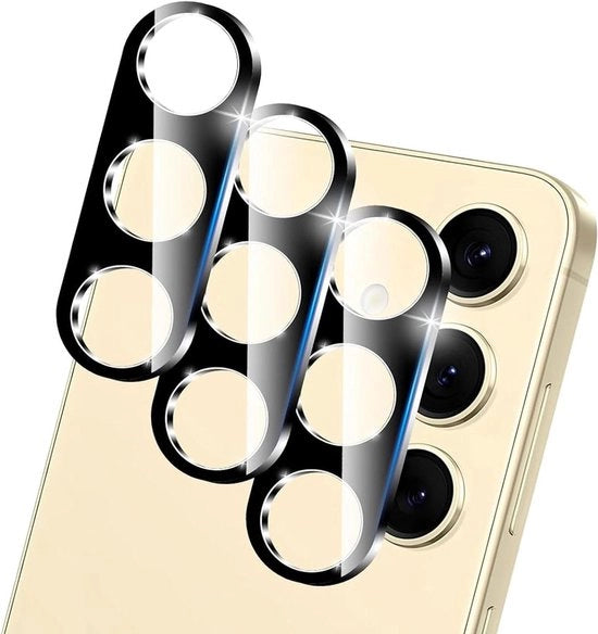 Protezione schermo per Galaxy S25 Plus - resistente ai graffi - stabile - ultra-chiaro - durezza 9H - trasparente HD - installazione facile - set da 3