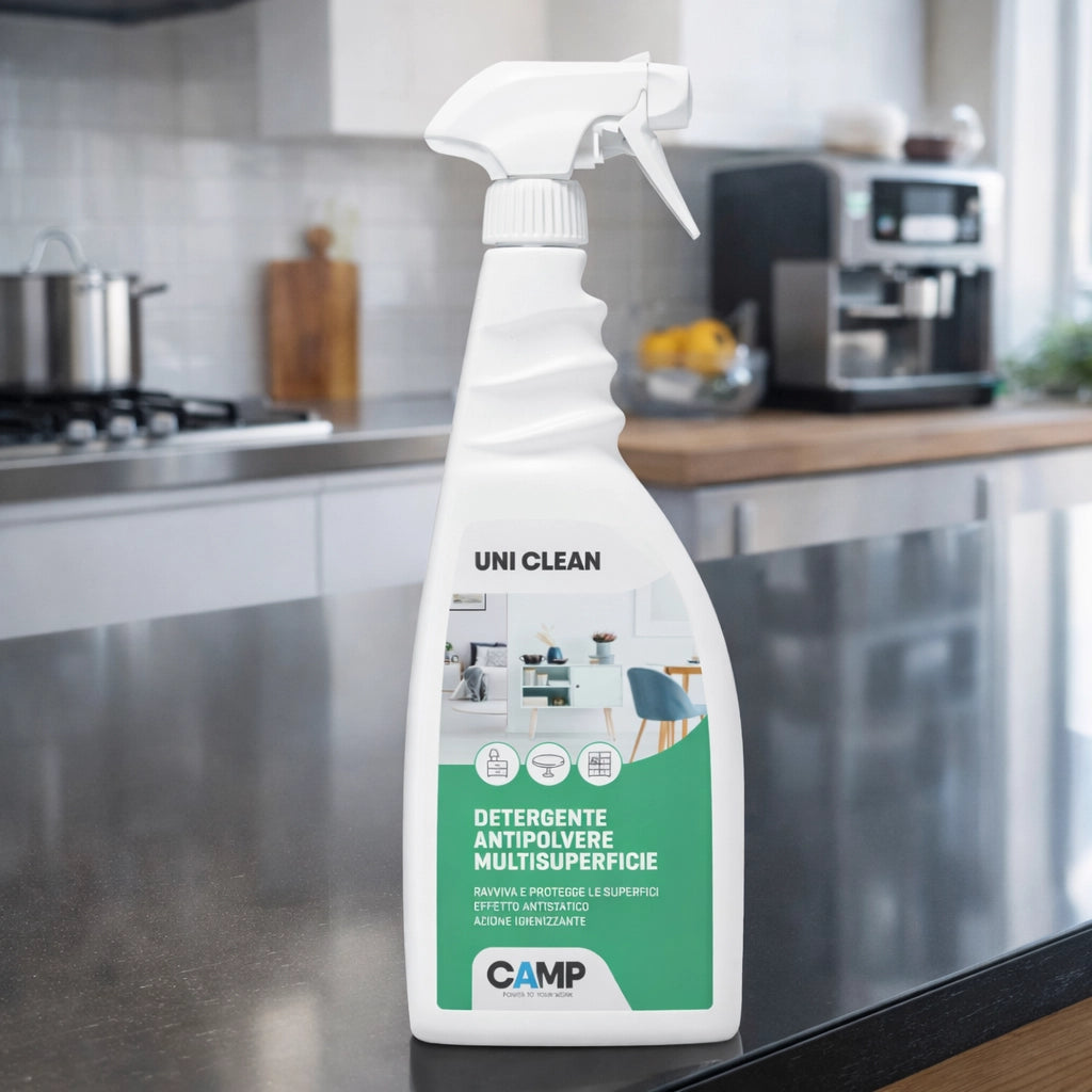 Uni clean 750 ml detergente antipolvere antistatico multi superficie