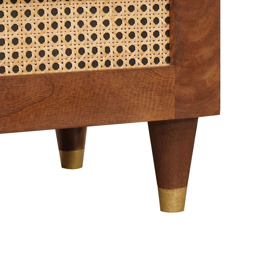 Comodini con cassetto 50 x 33 x 62 cm Legno di mango massello 4018890