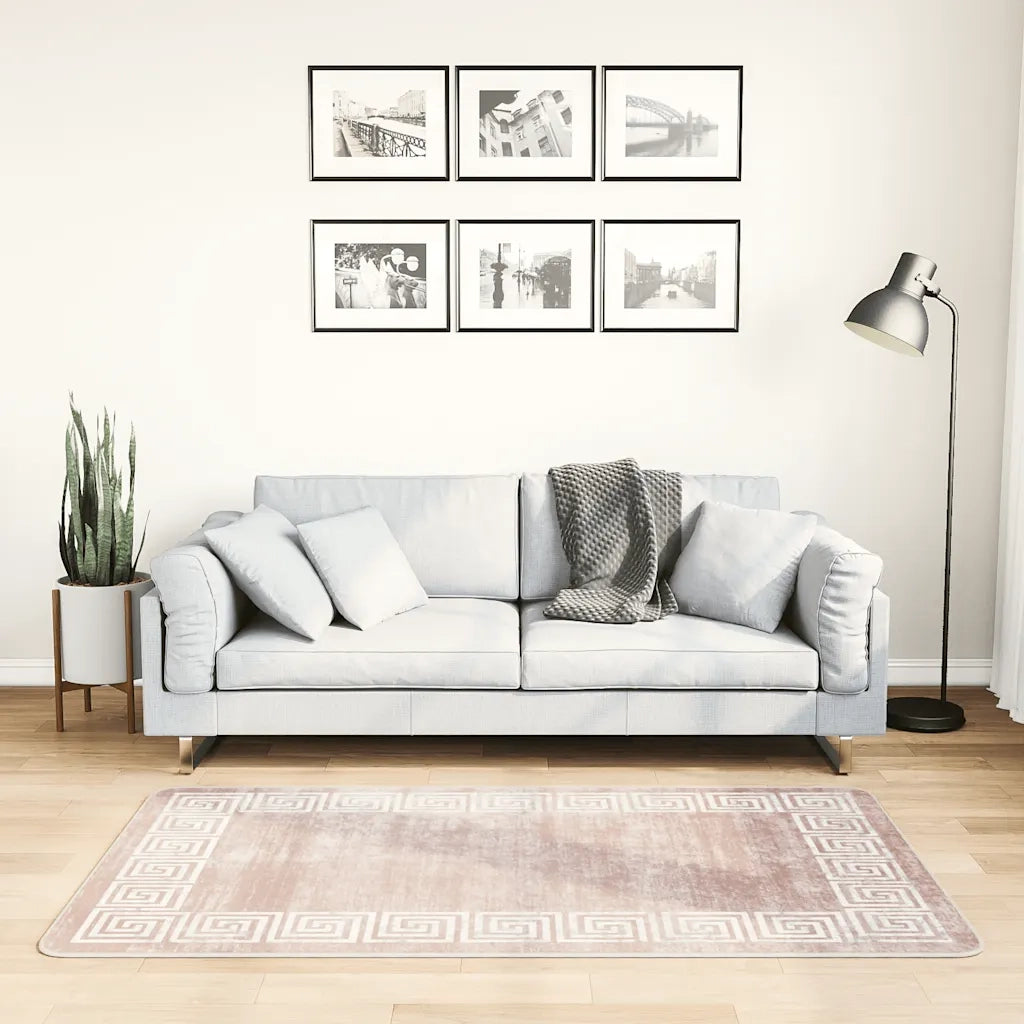 Tappeto del soggiorno | Tappeto Lavabile 80x150 cm Beige