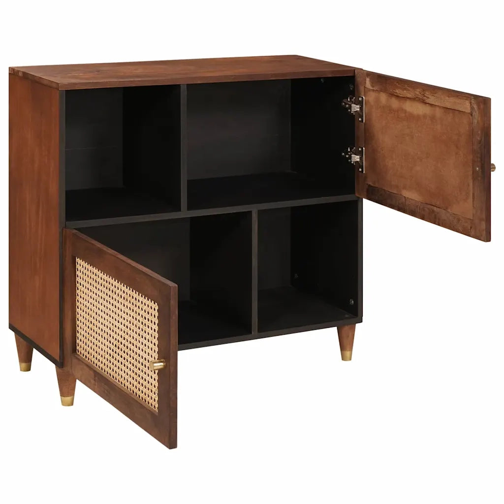 Credenza Marrone 80 x 33,5 x 75 cm Legno di mango massello 4018907