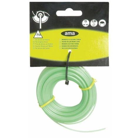 FILO PER DECESPUGLIATORE TONDO 15M. 1,65 mm