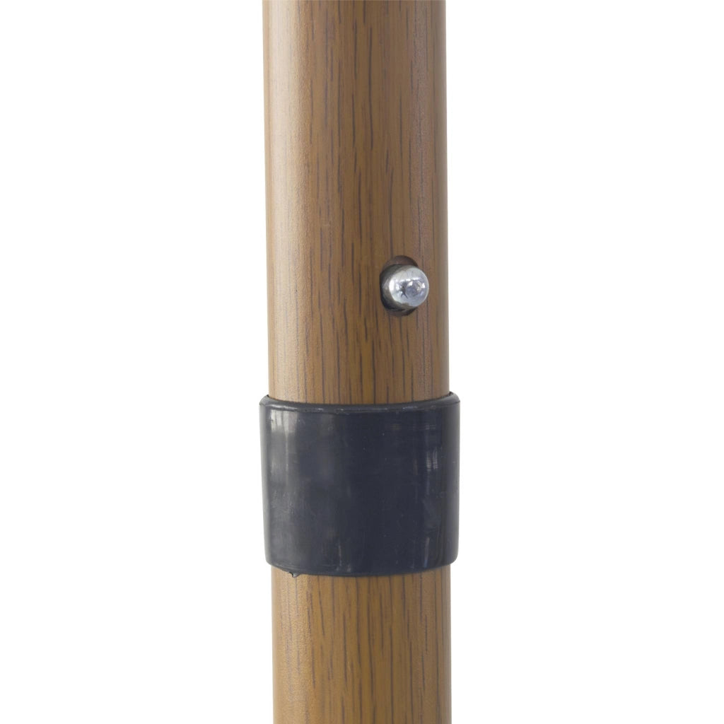 Ombrellone rotondo dritto con frange, ø2m, terracotta