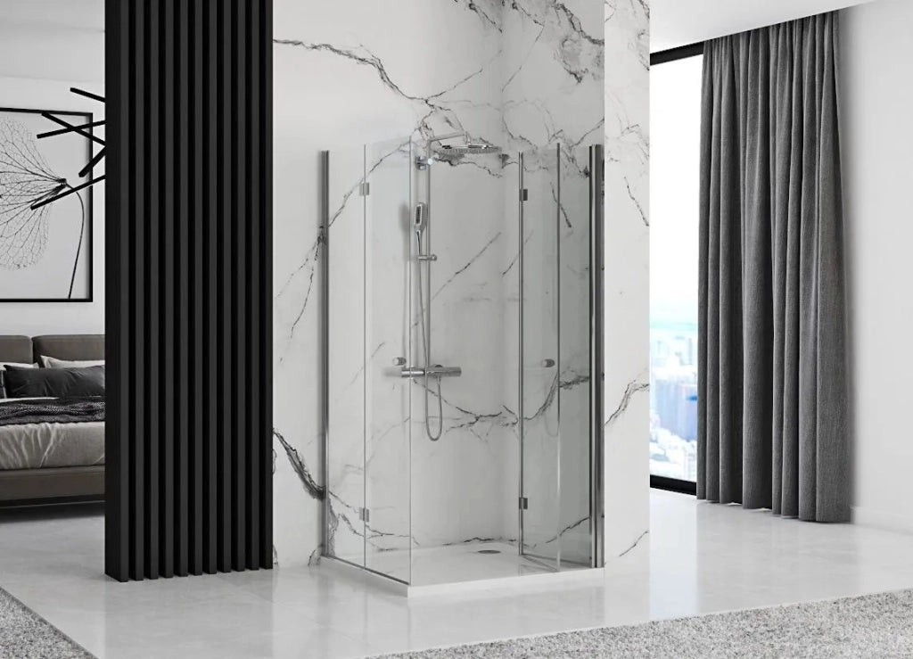 Cabina Doccia Pieghevole Rea Fold N2 Modulare 100x100