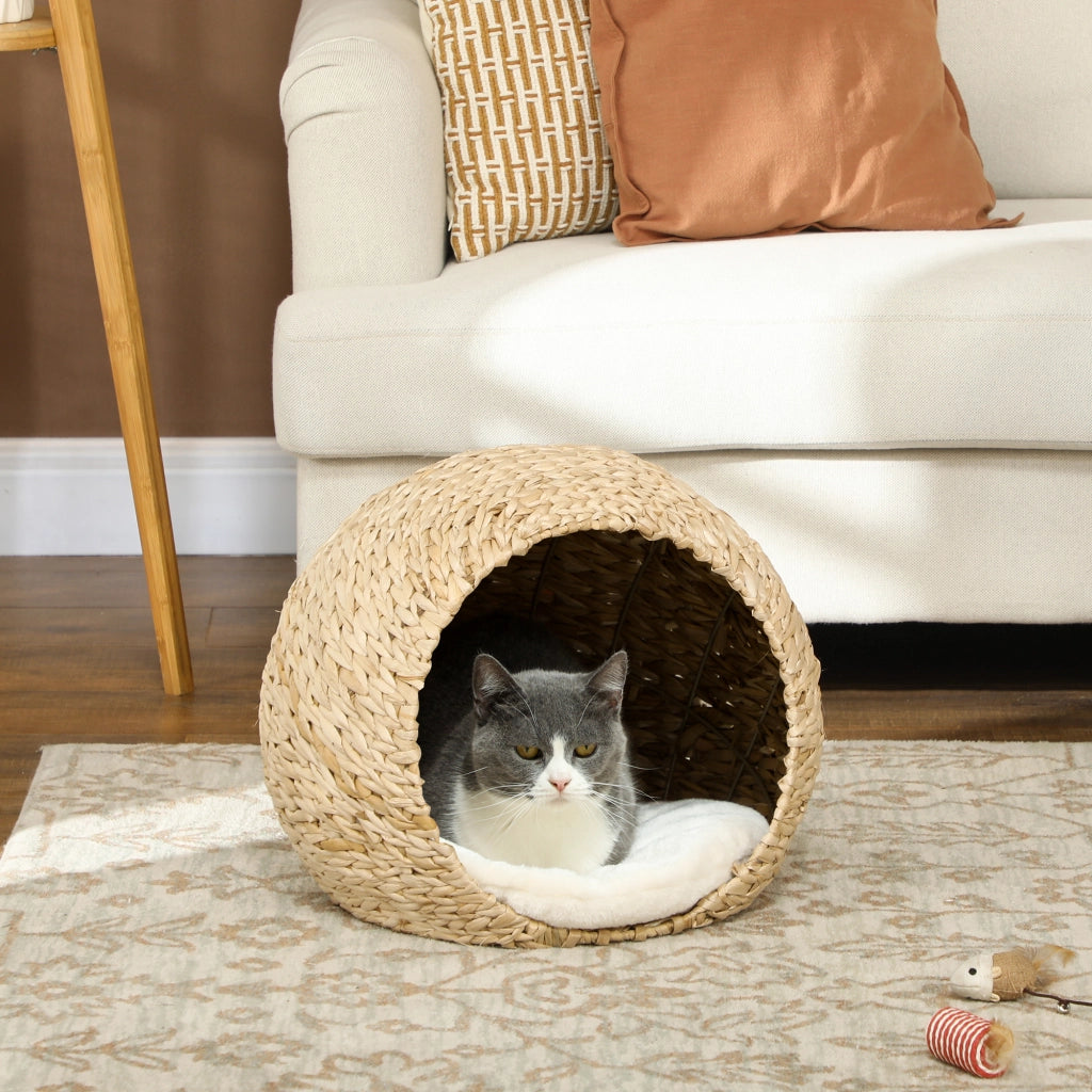 Casetta per Gatti ¨C zephmum ¨C Marrone 45x41x37 cm