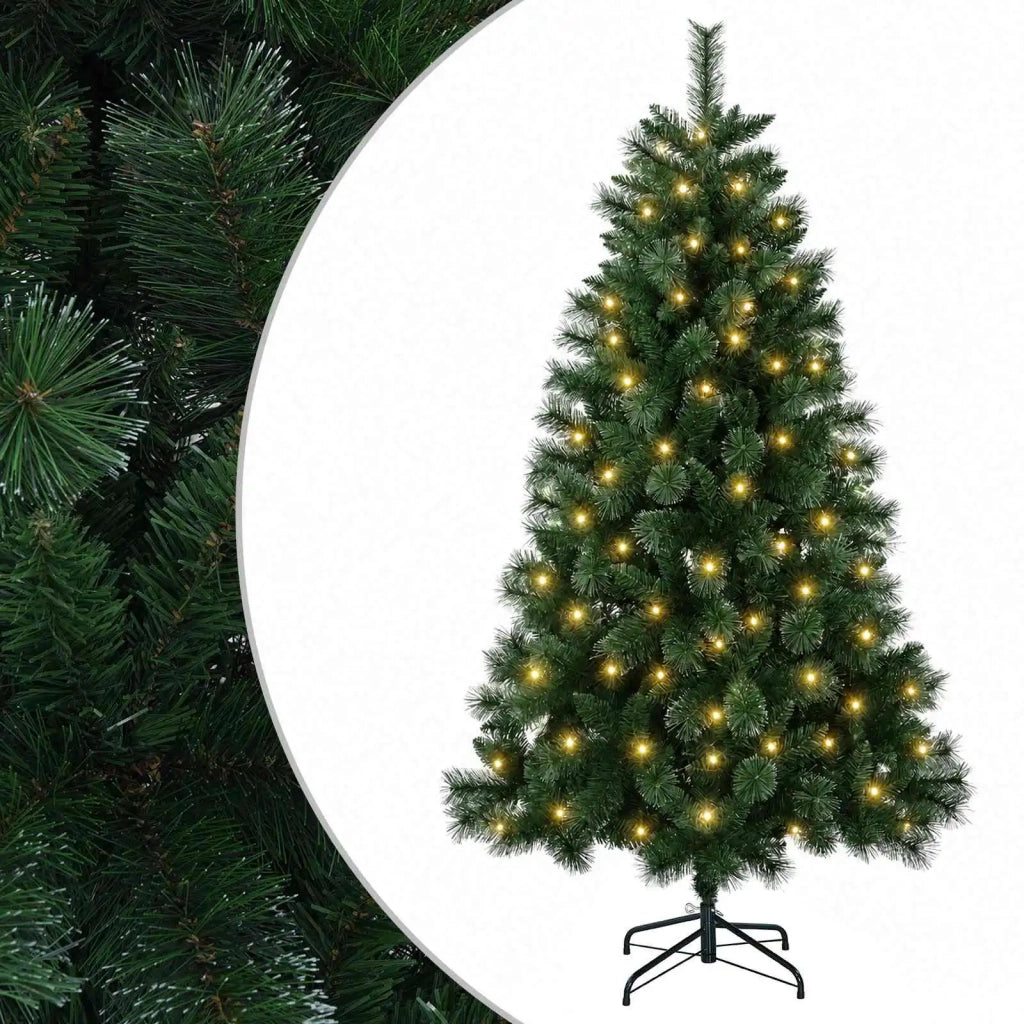 Albero di Natale artificiale 180 cm 300 LED Bianco caldo 3461277