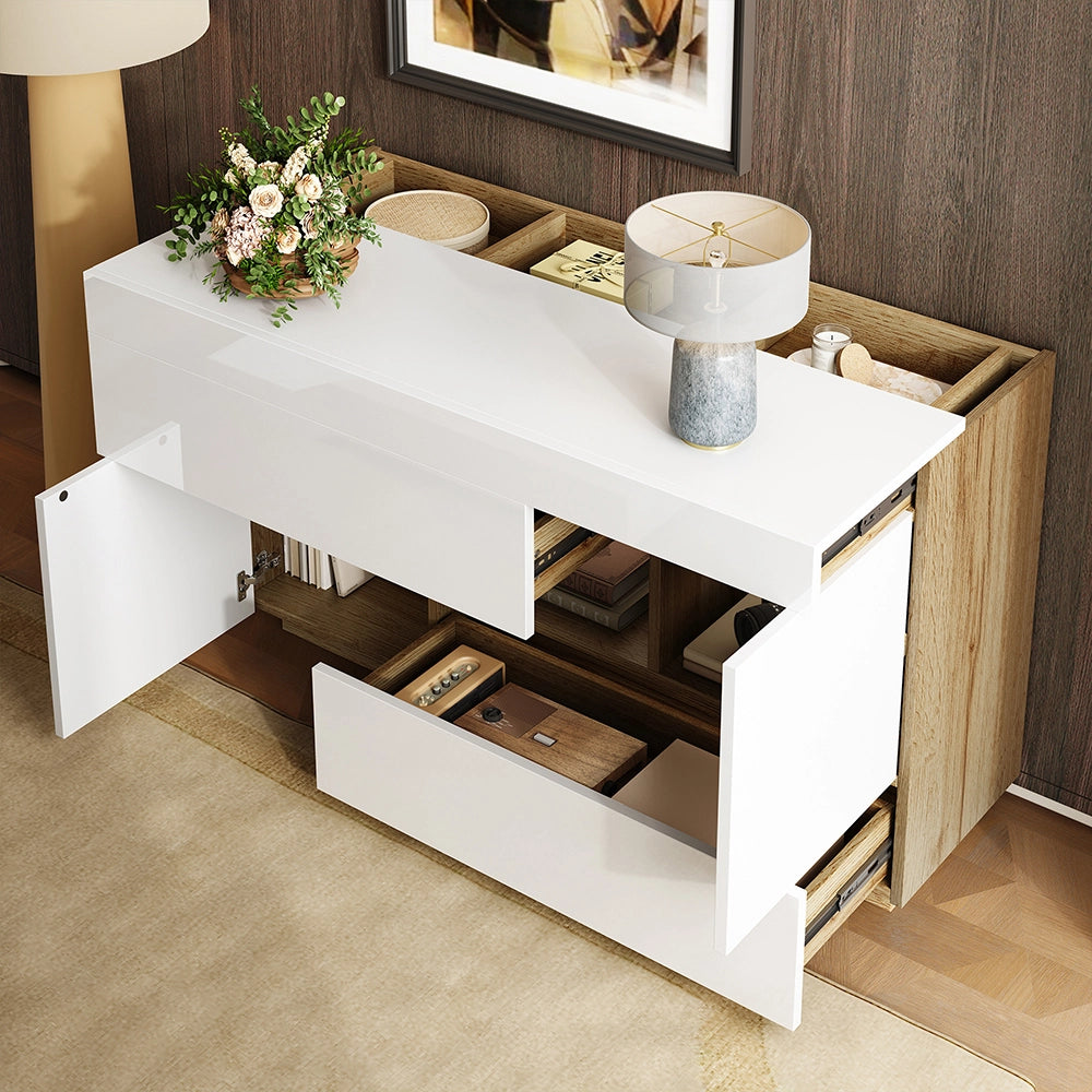 Buffet - Xylo - vetrina LED colori cambiabili