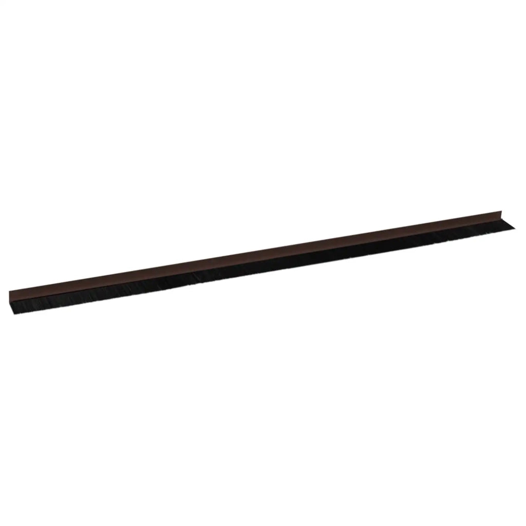 Spazzole per porte autoadesive 2 pz Marrone 100 cm CFW9565396