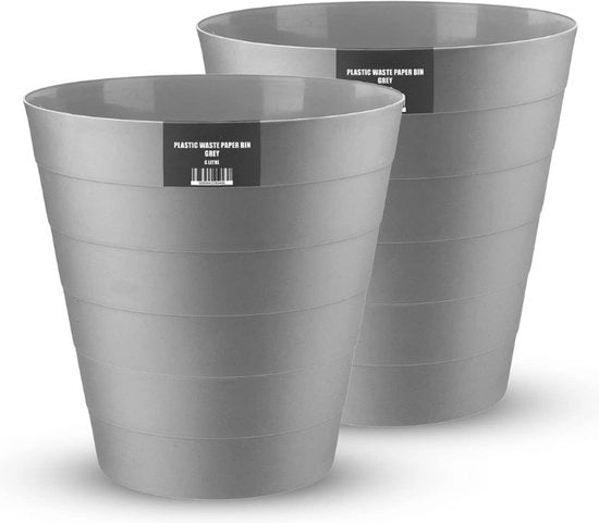 Pratolina Ronde Cesta da Mondo 6L - Set di 2 per Cucina, Bagno e Camera - Progetto Aperto