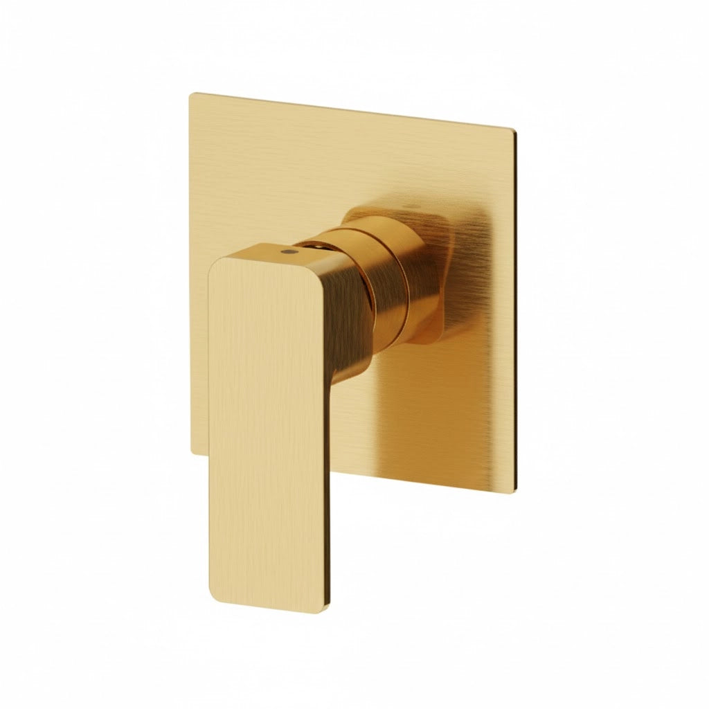 MISCELATORE MONOCOMANDO INCASSO LINEA ICON- Oro Spazzolato- MARIA- pezzi 1