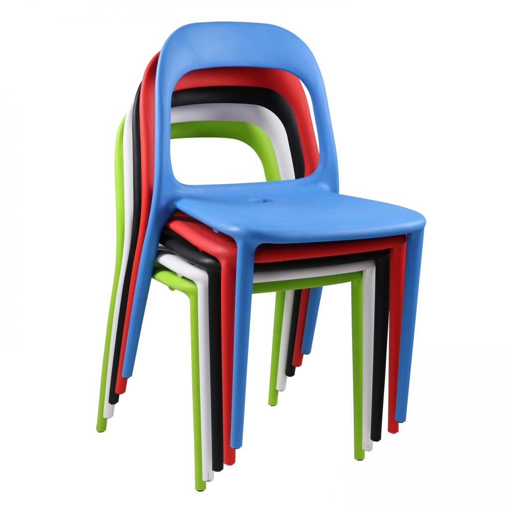Oviala - Sedia da giardino in plastica verde