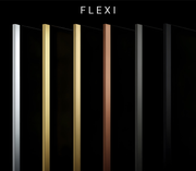 Parete Doccia Rea Flexi Transparent / Brush Gold 120