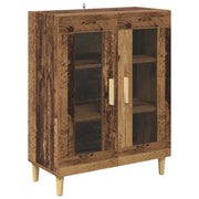 Credenza | Madia | Buffet da pranzo | Armadio da pranzo Legno vecchio 69,5 x 34 x 90 cm Legno multistrato