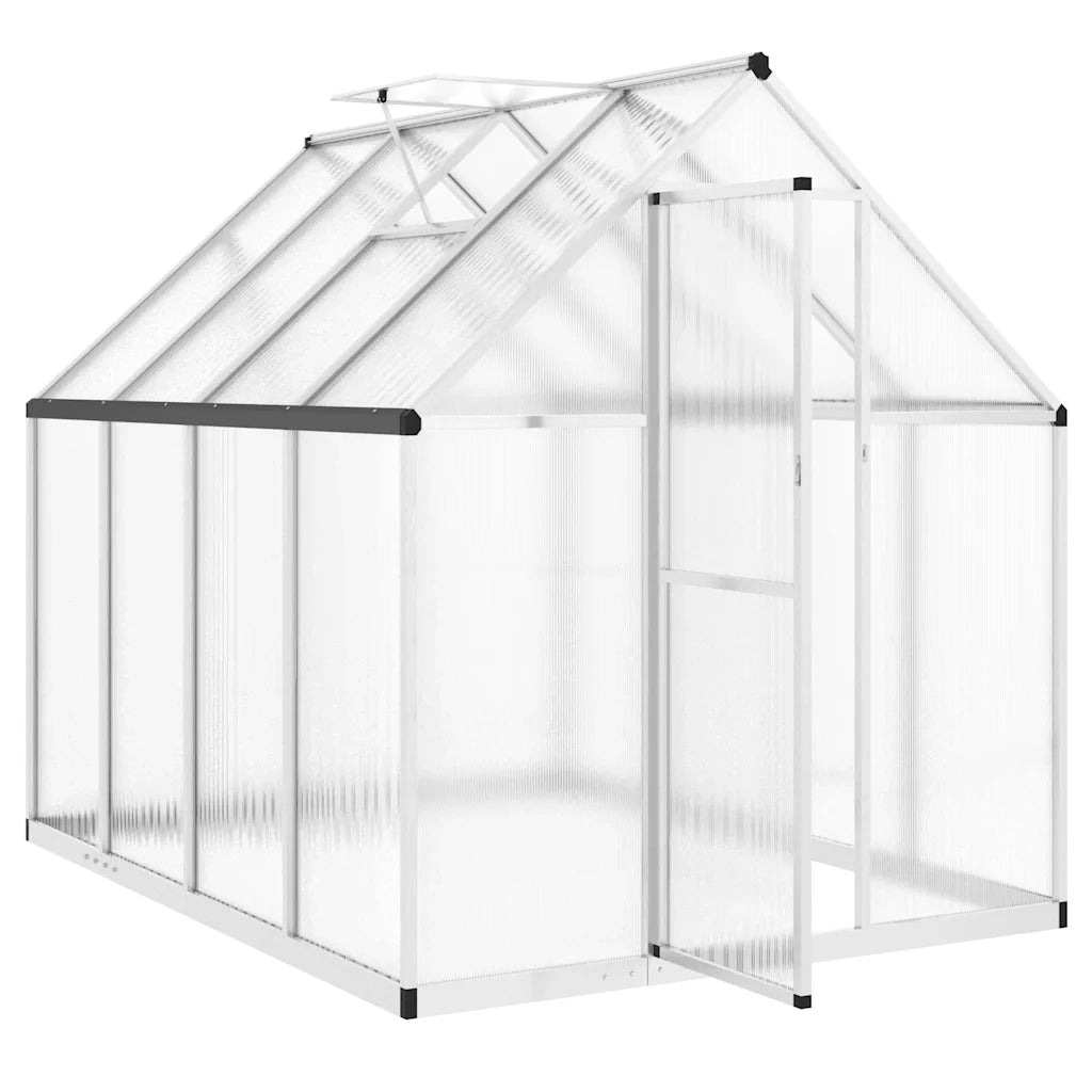 Telaio Serra con Base Argento 224x169x195 cm in Alluminio 4005834