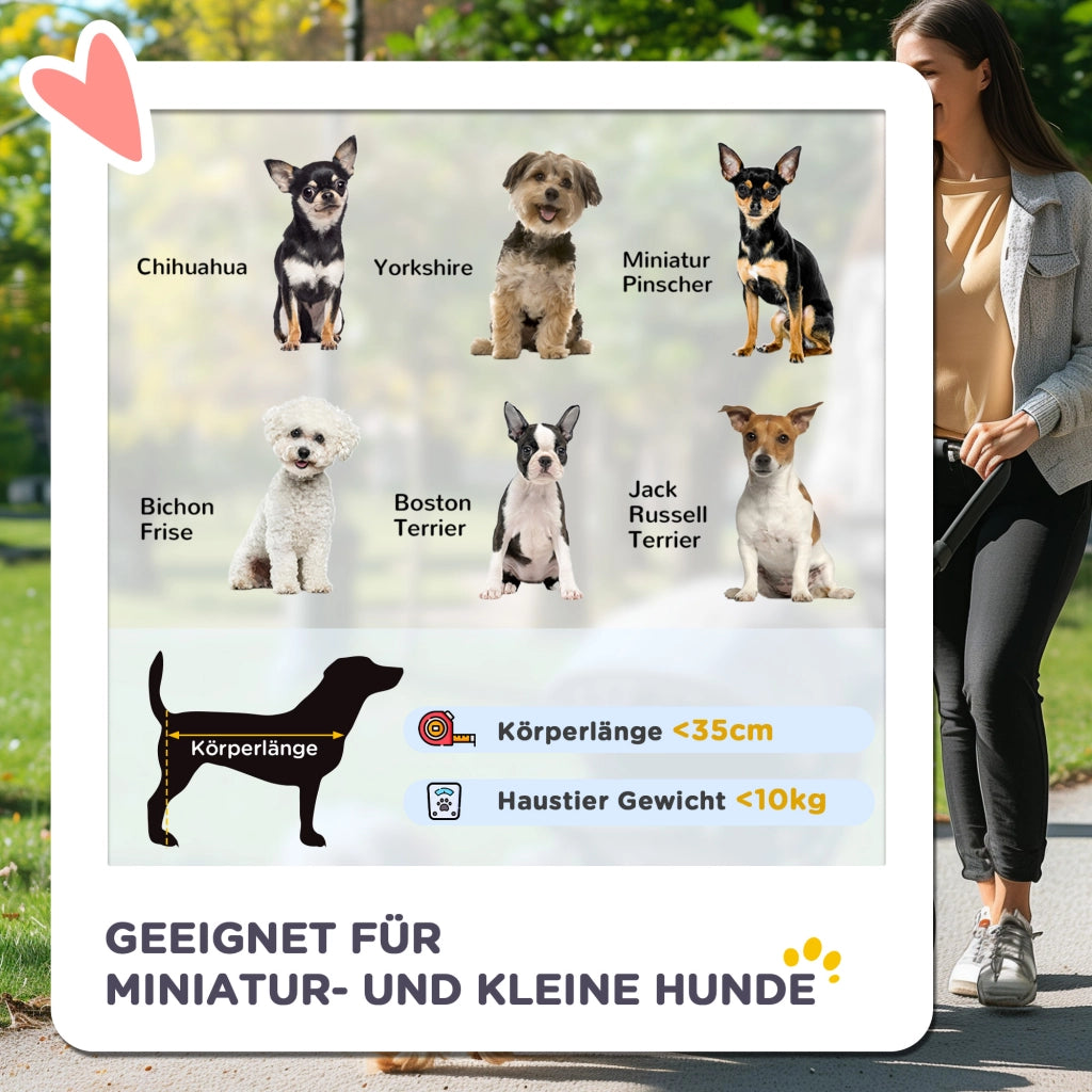 Carrello per cani pieghevole ¨C Minimal ¨C rosso