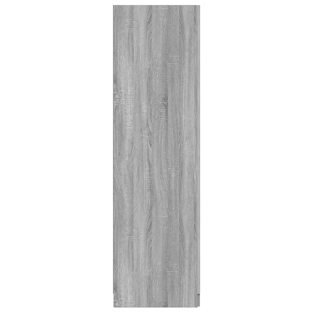 Armadio Grigio Sonoma 80x52x180 cm in Legno Multistrato CFW5087388