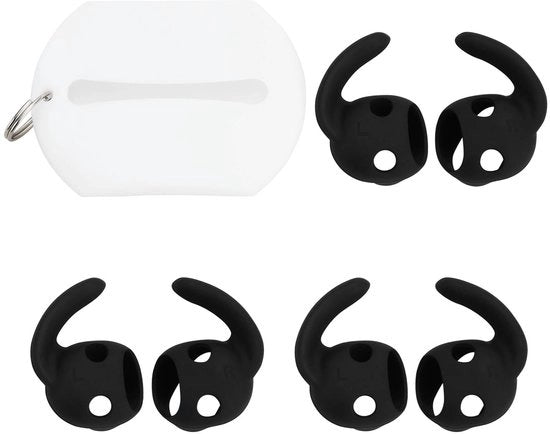 Orecchini Antiscivolo - 3 Paia di Orecchini - Silicone - Custodia di Riposo - Compatibile con Studio Buds 2021 - Progettazione Ergonomica - Orecchini di Protezione