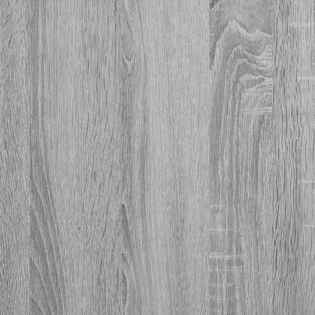 Specchio da Vanit¨¤ Rettangolare Grigio Sonoma 100 x 45 x 18 cm