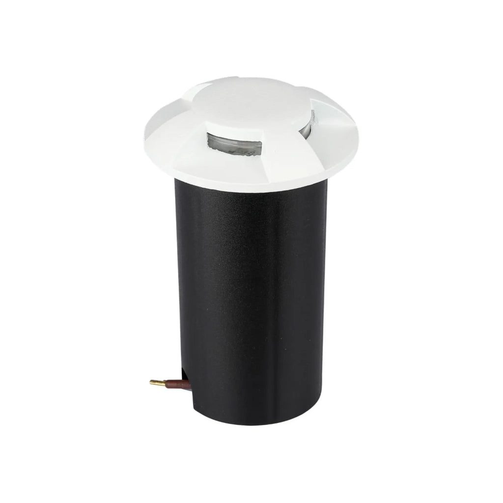 Segnapasso a Parete LED Luce Indiretta 1W Corpo Bianco 4 Uscite 3000K – V-TAC