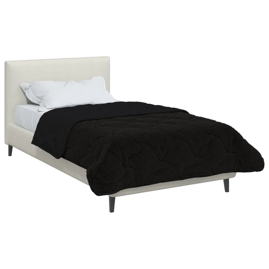 Piumino Letto Estivo 155 x 200 cm Estate Nero Traspirante 42026183