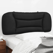 Cuscino Testiera Hvar Nero 100 cm in Similpelle 374556