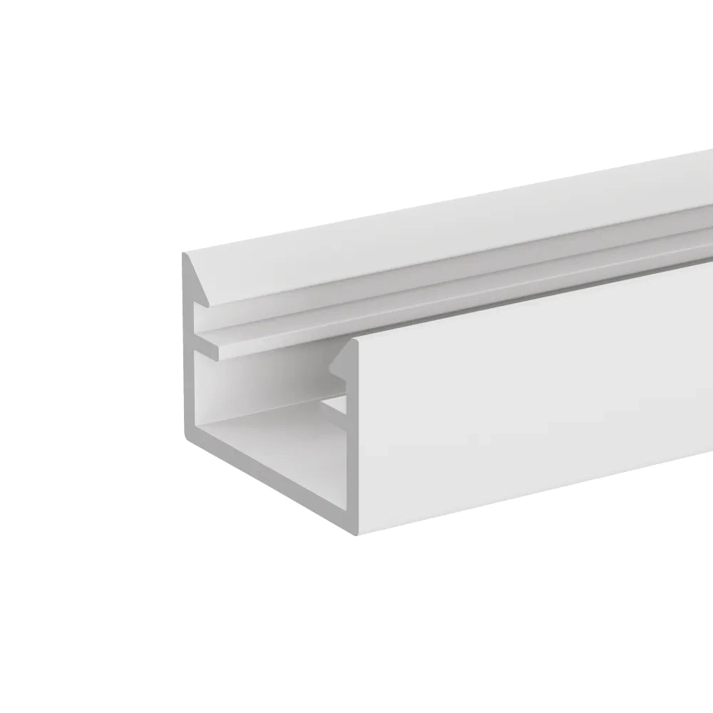 Profilo mini in alluminio bianco 1mt per striscia led