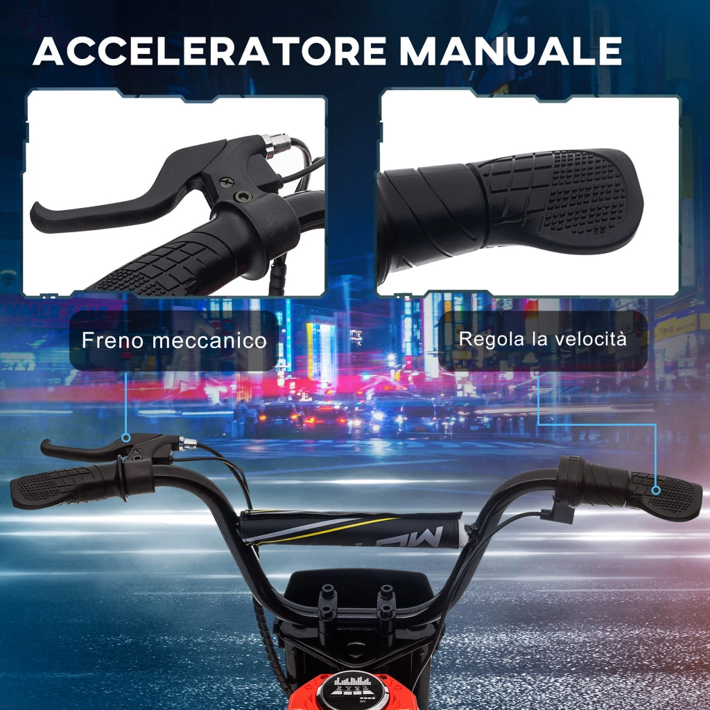Moto Elettrica per Bambini ¨C Minimal ¨C Rosso