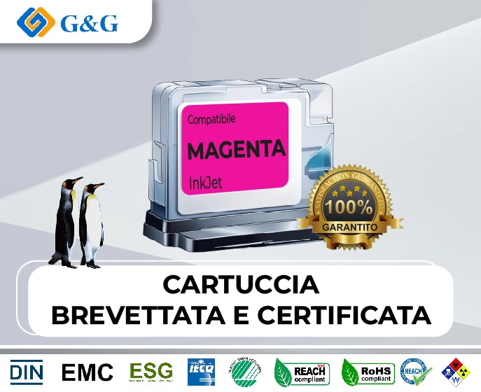 INK G&G EPS C13T10H34010 604XL M 9ML