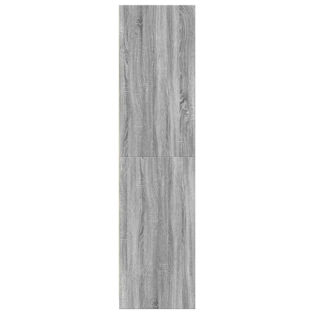Armadio Grigio Sonoma 30x50x200 cm in Legno Multistrato CFW1607517