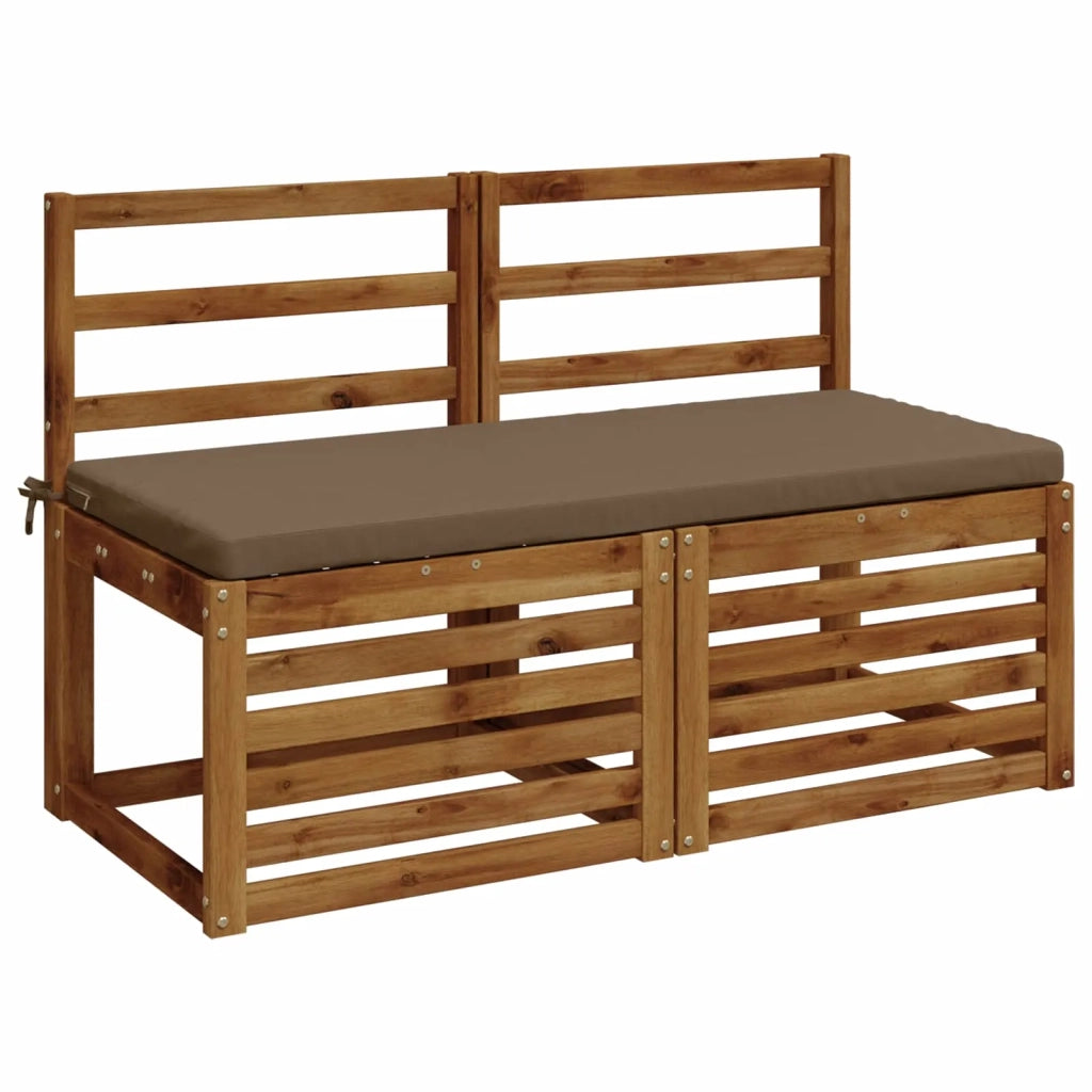 Cuscini per Panchina a 2 Pezzi SOEST 2 pz 100% Poliestere 949259