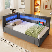 daybett lino grigio 90 x 200 cm