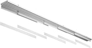 Bastone per Tende A Pannello Comando a Corda Apertura a sinistra, Binario a 5 vie con portapannelli da 55 CM, Attacco Parete Lunghezza 250 CM